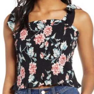 BP floral black shirt